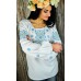 Embroidered blouse "Simplicity cotton 3"